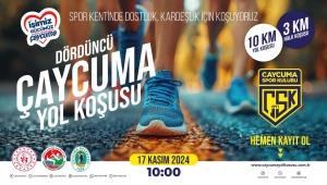 4. Çaycuma Yol Koşusu 17 Kasım’da