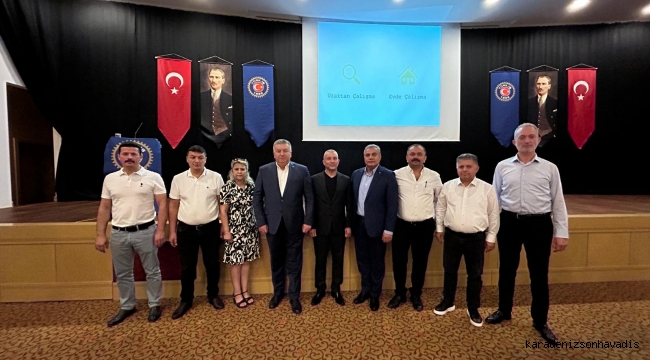 GMİS heyeti, TÜRK-İŞ seminerine katıldı