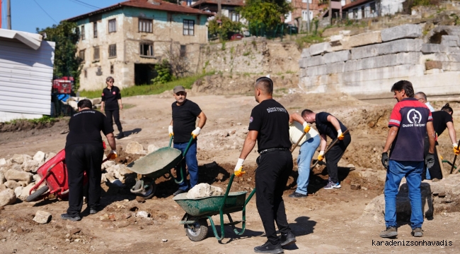 KONURALP ANTİK KENTİNİN SAKLI MİRASI GÜN YÜZÜNE ÇIKIYOR