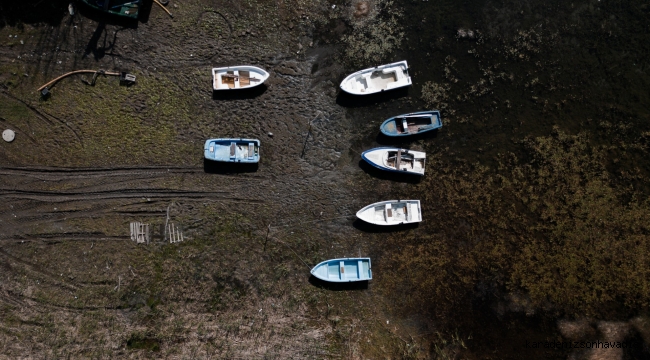 Sapanca Gölü’nün son hali fotoğraflandı