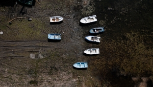 Sapanca Gölü’nün son hali fotoğraflandı