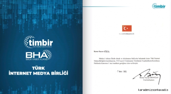 TİMBİR kurumsal kitapçığı yayınlandı