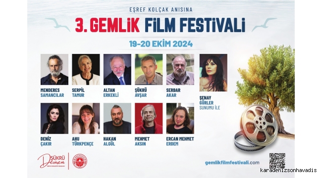 3. Gemlik Film Festivali başlıyor