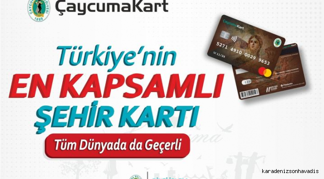 Eğitim yardımları ÇaycumaKart ‘la ödeniyor