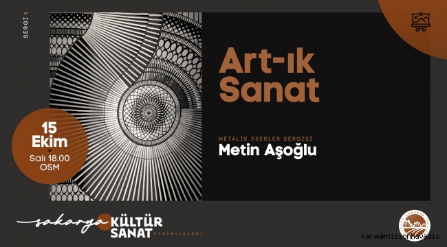 Metalik eserler sergisi ‘Art-ık Sanat’ OSM’de açılıyor