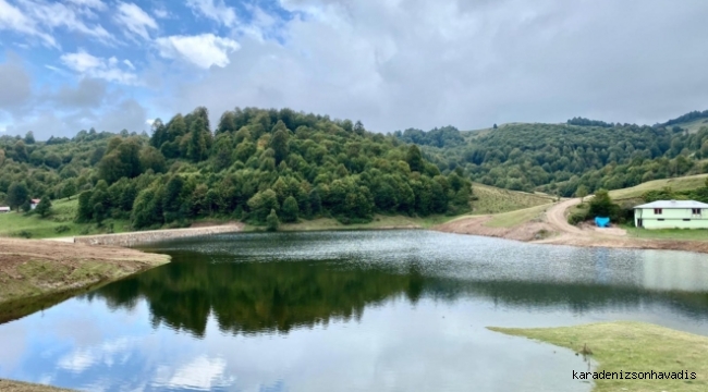 Ordu’da 62 gölet tamamlandı