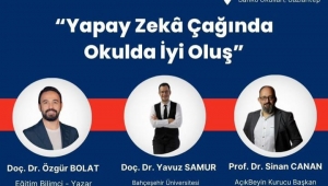 SANKO OKULLARI, “YAPAY ZEKA ÇAĞINDA OKULDA İYİ OLUŞ TEMALI EĞİTİM SEMPOZYUMU”NA EV SAHİPLİĞİ YAPACAK