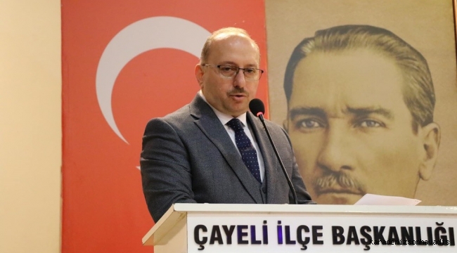 AK PARTİ ÇAYELİ İLÇE BAŞKANLIĞINA ABDÜLLATİF KÖMÜRCÜ SEÇİLDİ