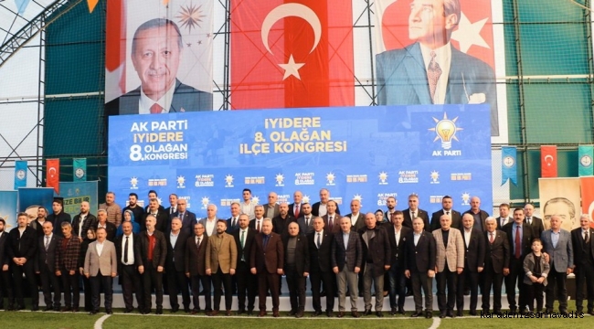 AK PARTİ İYİDERE İLÇE BAŞKANLIĞINA AYNACI YENİDEN SEÇİLDİ