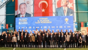 AK PARTİ İYİDERE İLÇE BAŞKANLIĞINA AYNACI YENİDEN SEÇİLDİ