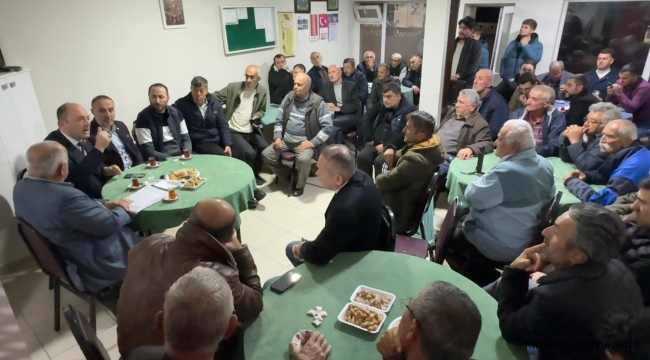 Başkan Yıldız köy ziyaretlerinde vatandaşlarla buluşuyor