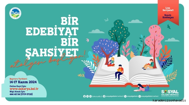 “Bir Edebiyat Bir Şahsiyet” atölyesi öğrencilere kapılarını açıyor