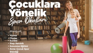 Bu okulda anneler çocuklarıyla birlikte spor yapacak