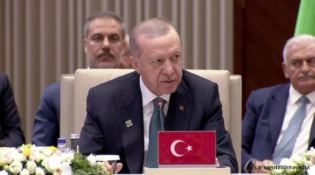 Cumhurbaşkanı Erdoğan: Türk Devletleri olarak barışa destek vermemiz önemli