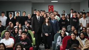 Ertuğrulgazi öğrencileri Kocaman’ı dinledi