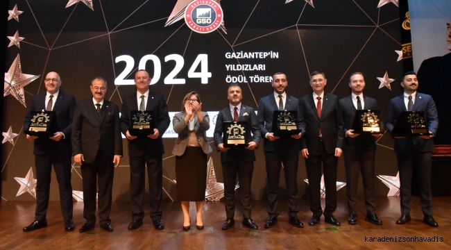 GSO GAZİANTEP'İN YILDIZLARI ÖDÜL TÖRENİ