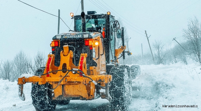 Kapanan 10 grup yolu ulaşıma açıldı