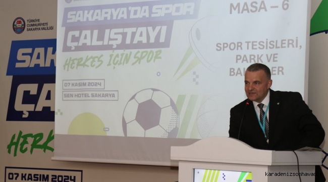 Sakarya’da Spor Çalıştayı Gerçekleşti