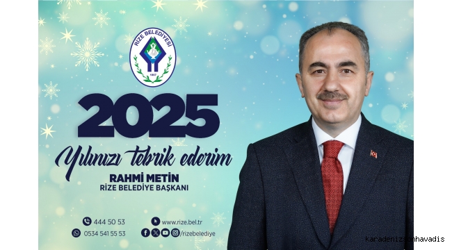 2025 Yılınızı Tebrik Ederim