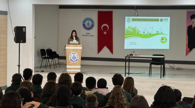 İznik Belediyesi’nden Gençlere Çevre Bilinci Seminerleri Başladı