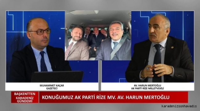 Rize Milletvekili Mertoğlu o fotoğrafı yorumladı: “Birliğimizi kıskanıyorlar”