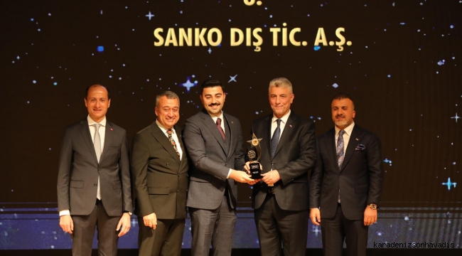 SANKO DIŞ TİCARET’E “İHRACATIN YILDIZI” ÖDÜLÜ