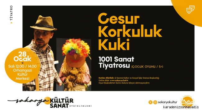 Çocuklar için kaçırılmayacak etkinlik: 1001 Sanat Tiyatrosu neşe katacak