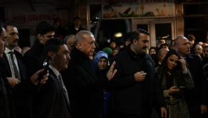 Erdoğan, baba ocağı Rize Güneysu'da hasret giderdi