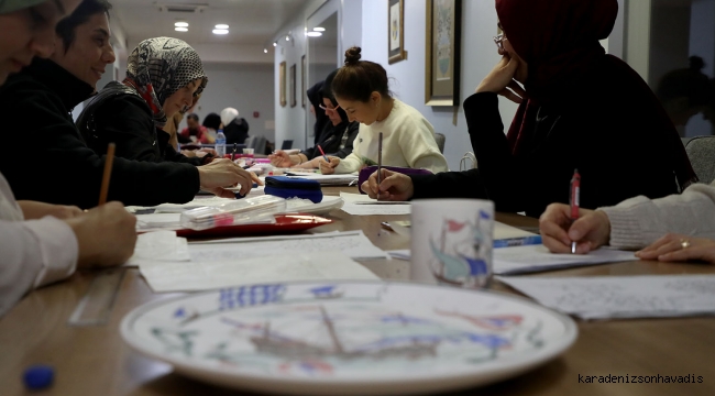 Geleneksel sanatlarda Çini sanatının en güzel eserleri ortaya çıkıyor