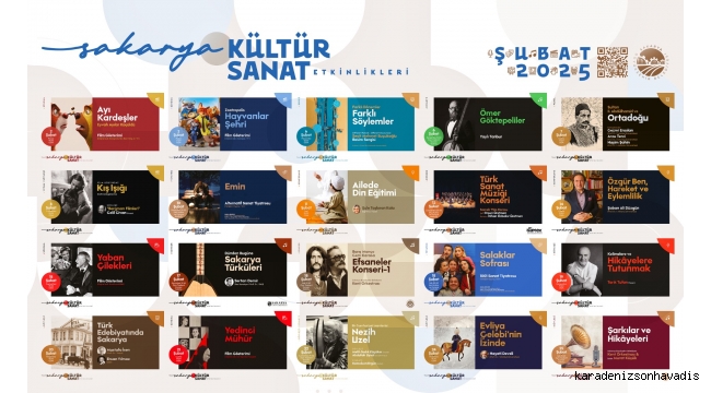 Kültür sanat dostları için harika bir şubat takvimi başlıyor