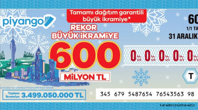 Milli Piyango sonuçları açıklandı! İşte şanslı numaralar