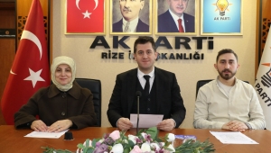 AK Parti Rize İnsan Hakları Başkanlığı 28 Şubat basın açıklaması