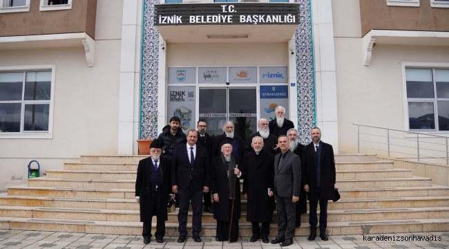 Fener Rum Patriği Bartholomeos İznik’i Ziyaret Etti