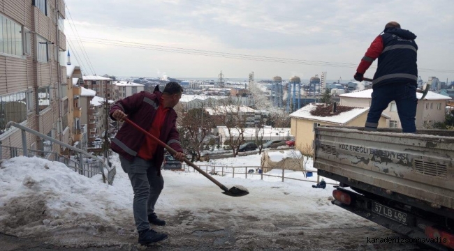 Karadeniz Ereğli Tuzlanıyor