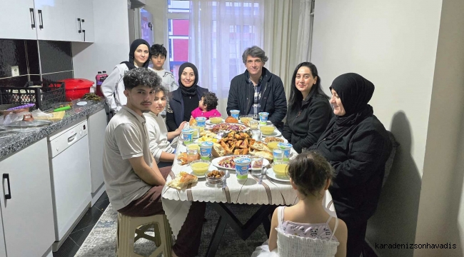 Kartepe'de ilk iftar heyecanı