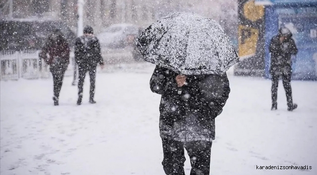 Meteoroloji'den kar alarmı!