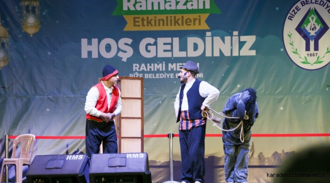 Rize Belediyesinin Ramazan Etkinlikleri tüm hızıyla devam ediyor