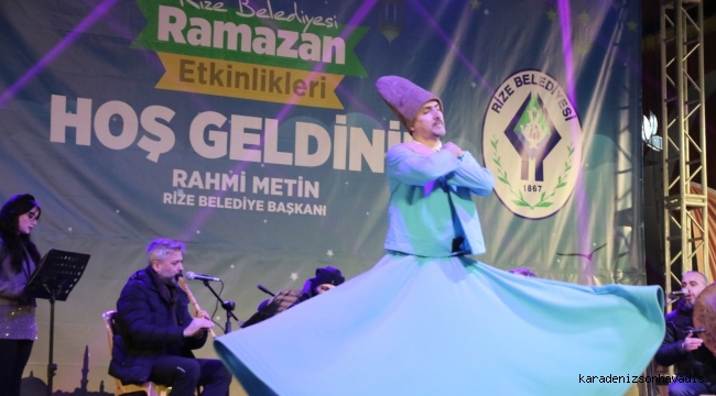 Rize'de Ramazan Etkinlikleri devam ediyor