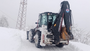 TRABZON BÜYÜKŞEHİR 107 MAHALLE YOLUNU ULAŞIMA AÇTI