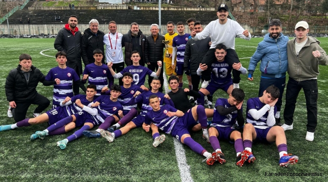 U-18 KDZ.EREĞLİ BELEDİYESPOR, ZONGULDAK ŞAMPİYONU