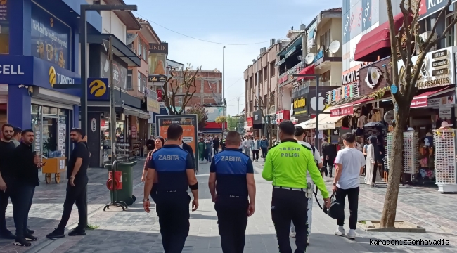 ZABITA VE POLİS ORTAK DENETİM YAPTI
