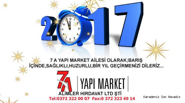 7A MARKET Yeni Yıl Mesajı