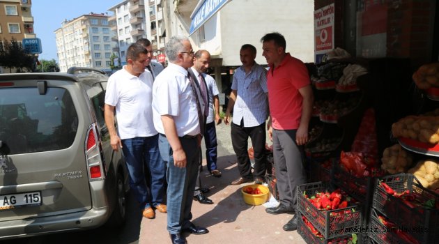 BAŞKAN KASAP, MUHTAR VE VATANDAŞLARIN İSTEKLERİNİ DİNLEDİ…